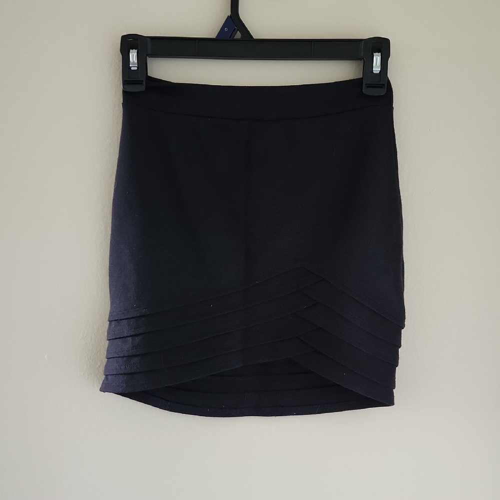 Silence + Noise Black Mini Skirt